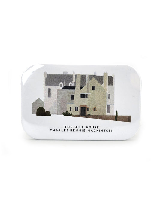 Hill House West Elevation Fridge Magnet