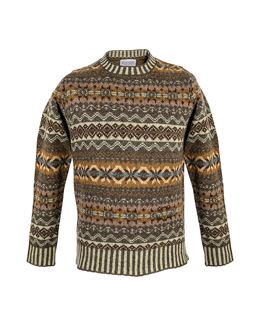 Brodie Sweater in Lovage Brown by Eribe Knitwear