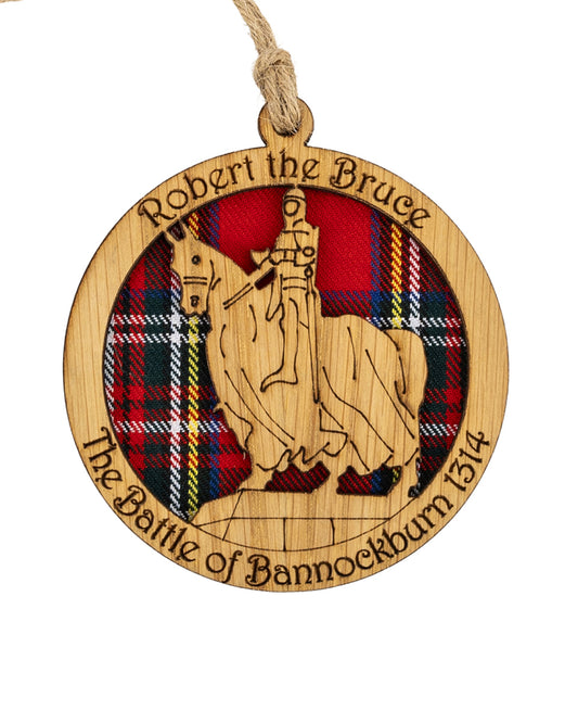 Robert The Bruce Round Hanging Decoration