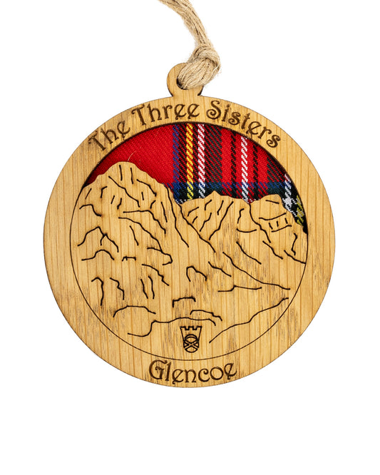 Glencoe Three Sisters Round Hanging Decoration