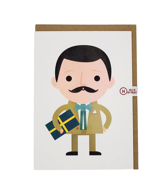 Charles Rennie Mackintosh Present Greetings Card