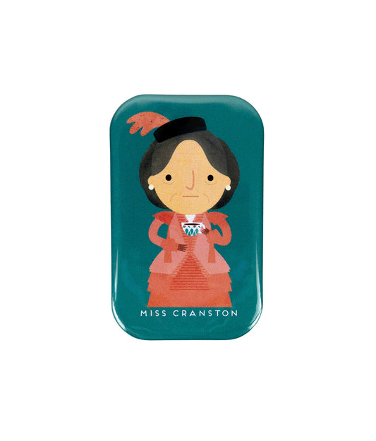 Miss Cranston Tearoom - Mackintosh at the Willow Fridge Magnet design by Hole in my Pocket