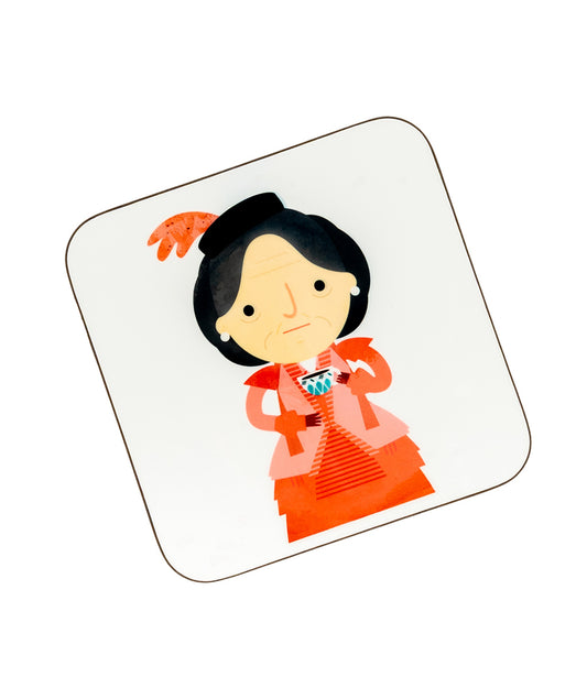 Miss Cranston Tearoom - Mackintosh at the Willow Coaster design by Hole in my Pocket