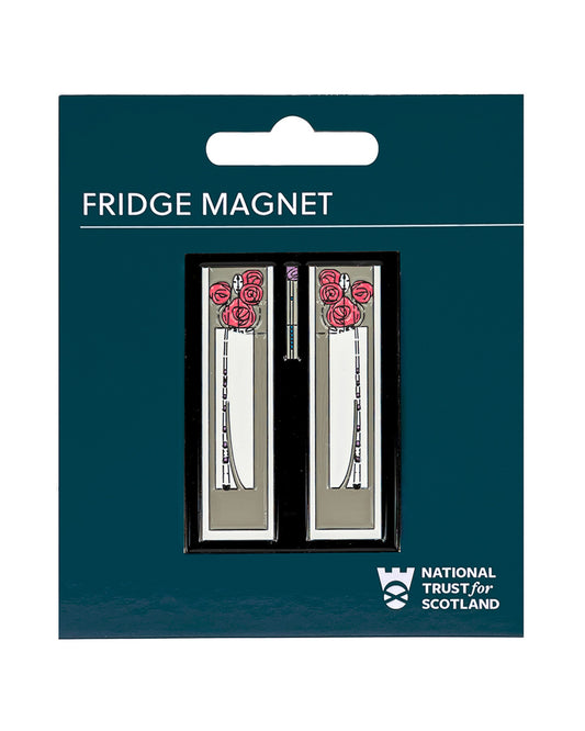 Mackintosh at the Willow Rose Fridge Magnet