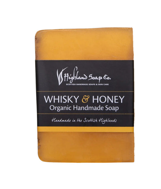 Whisky & Honey Organic Handmade Soap - Highland Soap Company