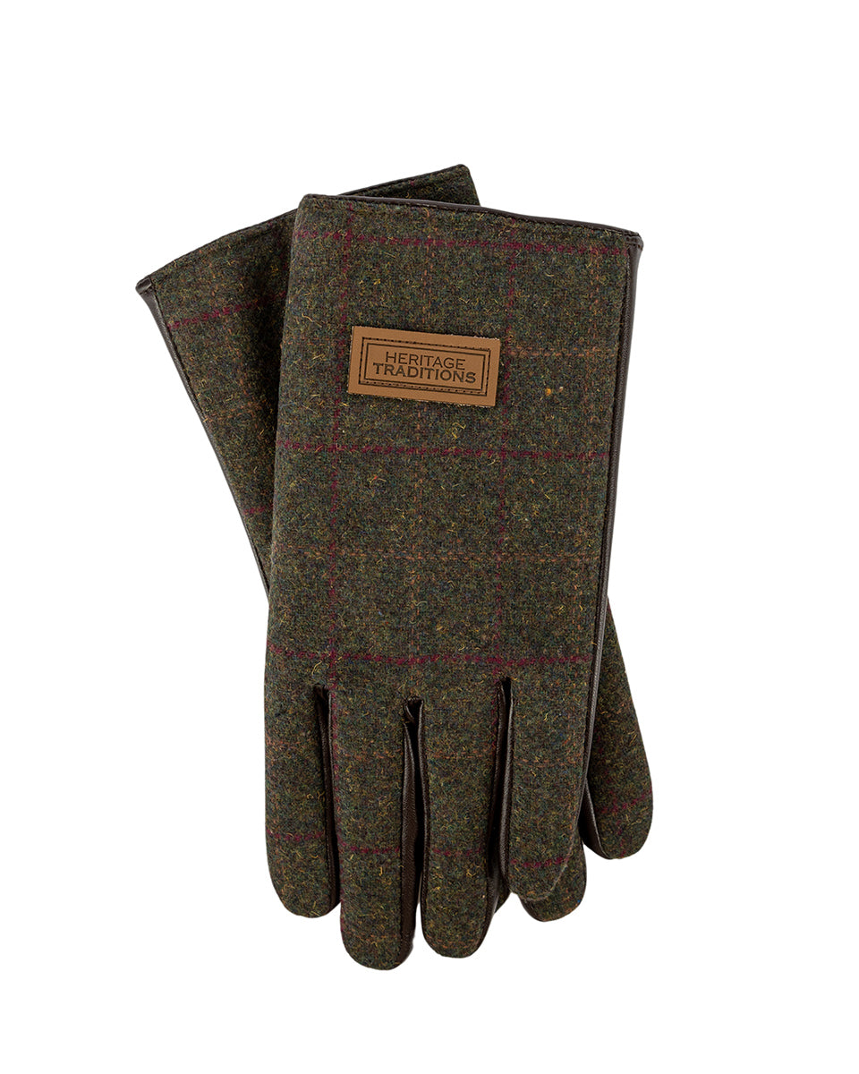 Harris tweed gloves mens deals