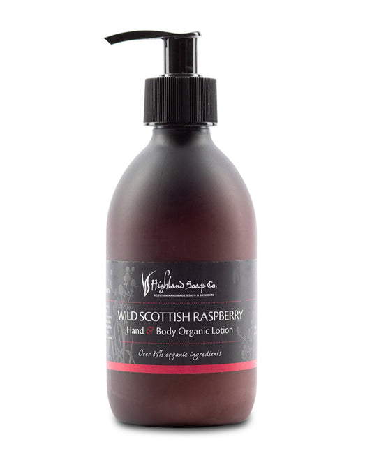 Highland Soap Company Wild Scottish Raspberry Hand & Body Lotion