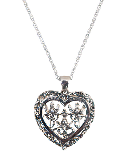 Outlander Inspired Celtic Heart Pendant - Hamilton & Young