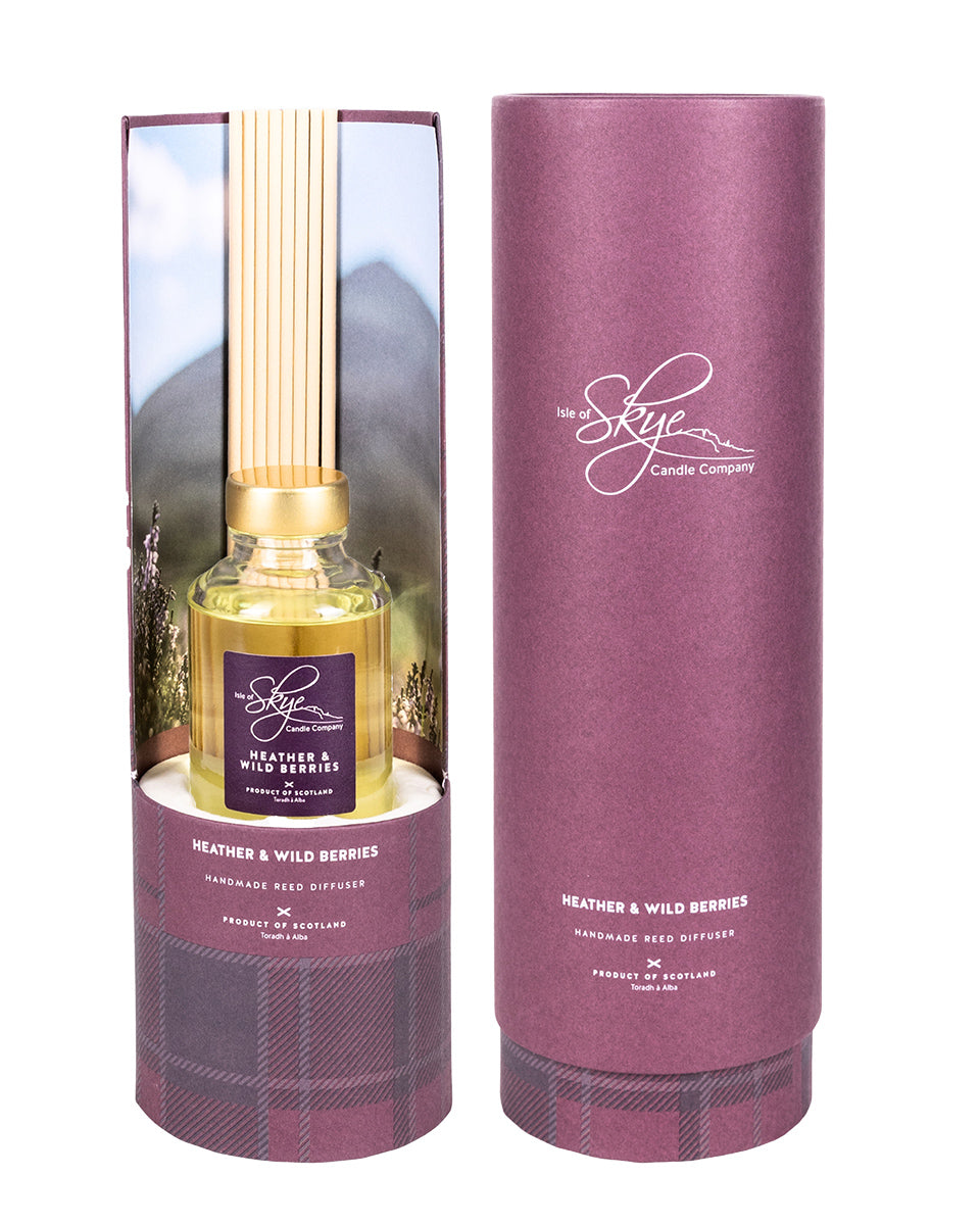 Isle of Skye Candle Co. Heather & Wild Berries Reed Diffuser