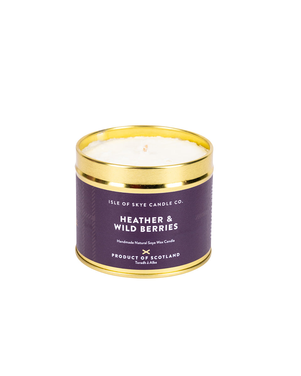 Isle of Skye Candle Co. Heather & Wild Berries Travel Candle