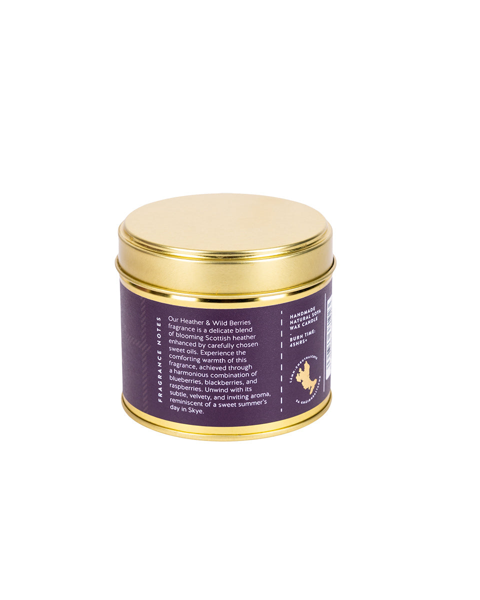 Isle of Skye Candle Co. Heather & Wild Berries Travel Candle