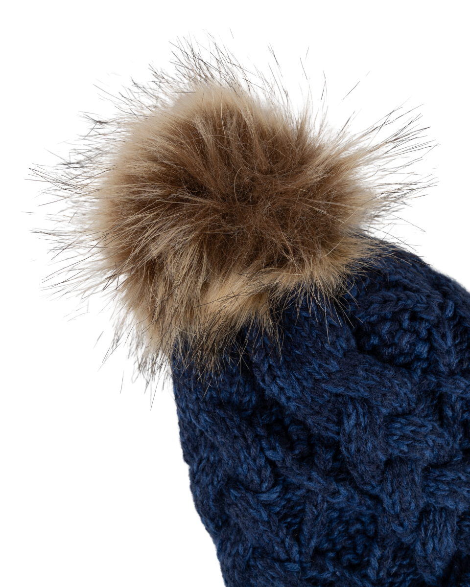 Aran Diamond Cable Edinburgh Hat
