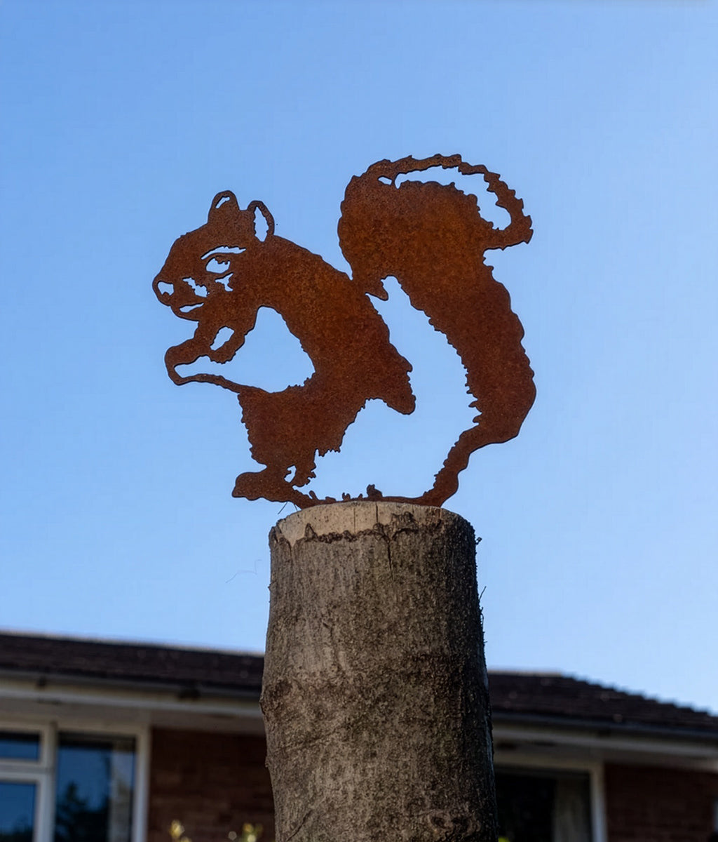 Squirrel Fence Topper