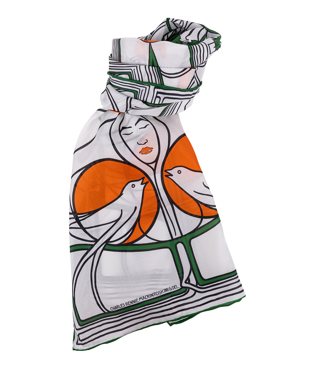 Mackintosh Lady With The Dove Silk Scarf