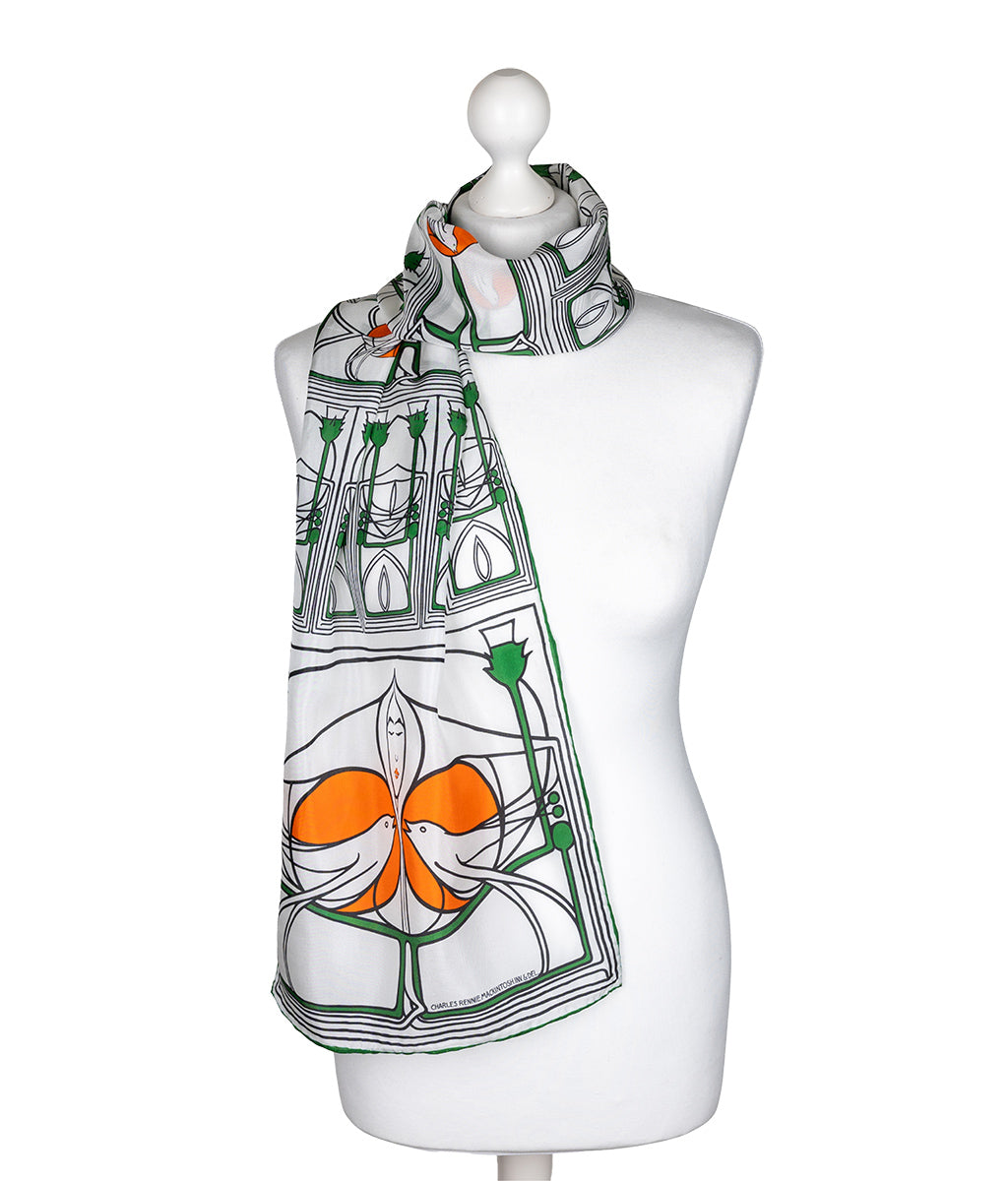 Mackintosh Lady With The Dove Silk Scarf
