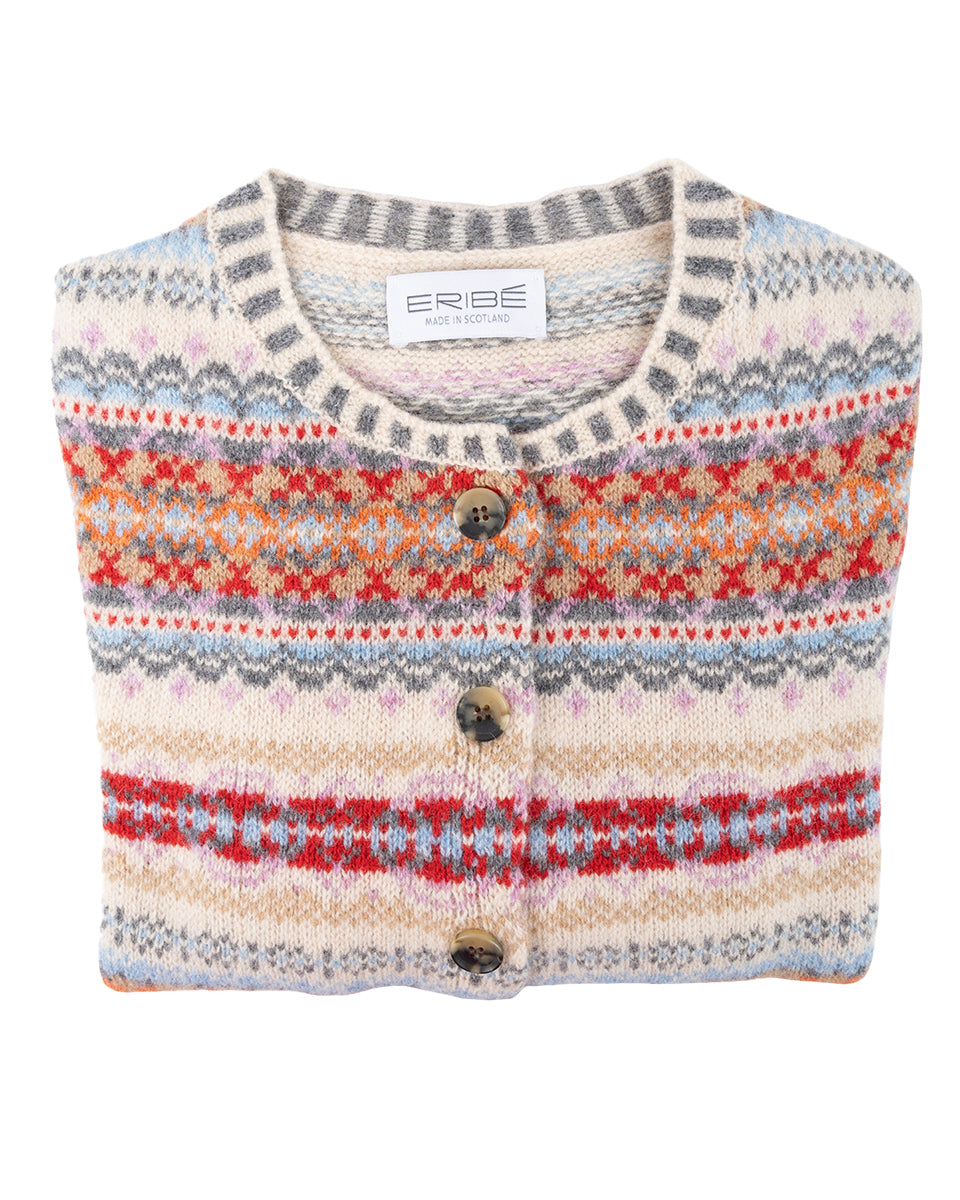 Westray Cardigan in Mallaig Pattern by Eribe Knitwear