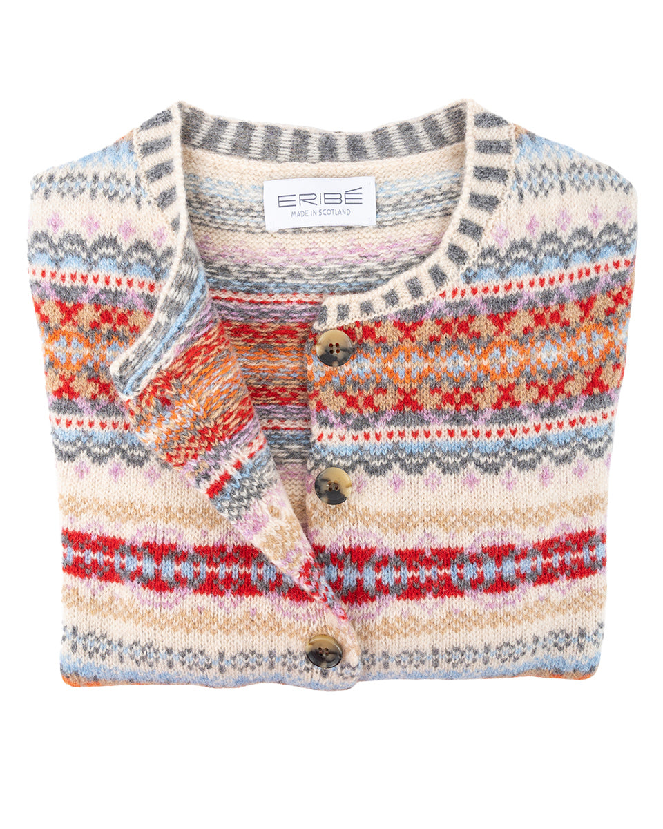 Westray Cardigan in Mallaig Pattern by Eribe Knitwear