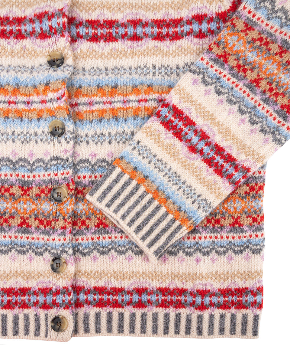 Westray Cardigan in Mallaig Pattern by Eribe Knitwear