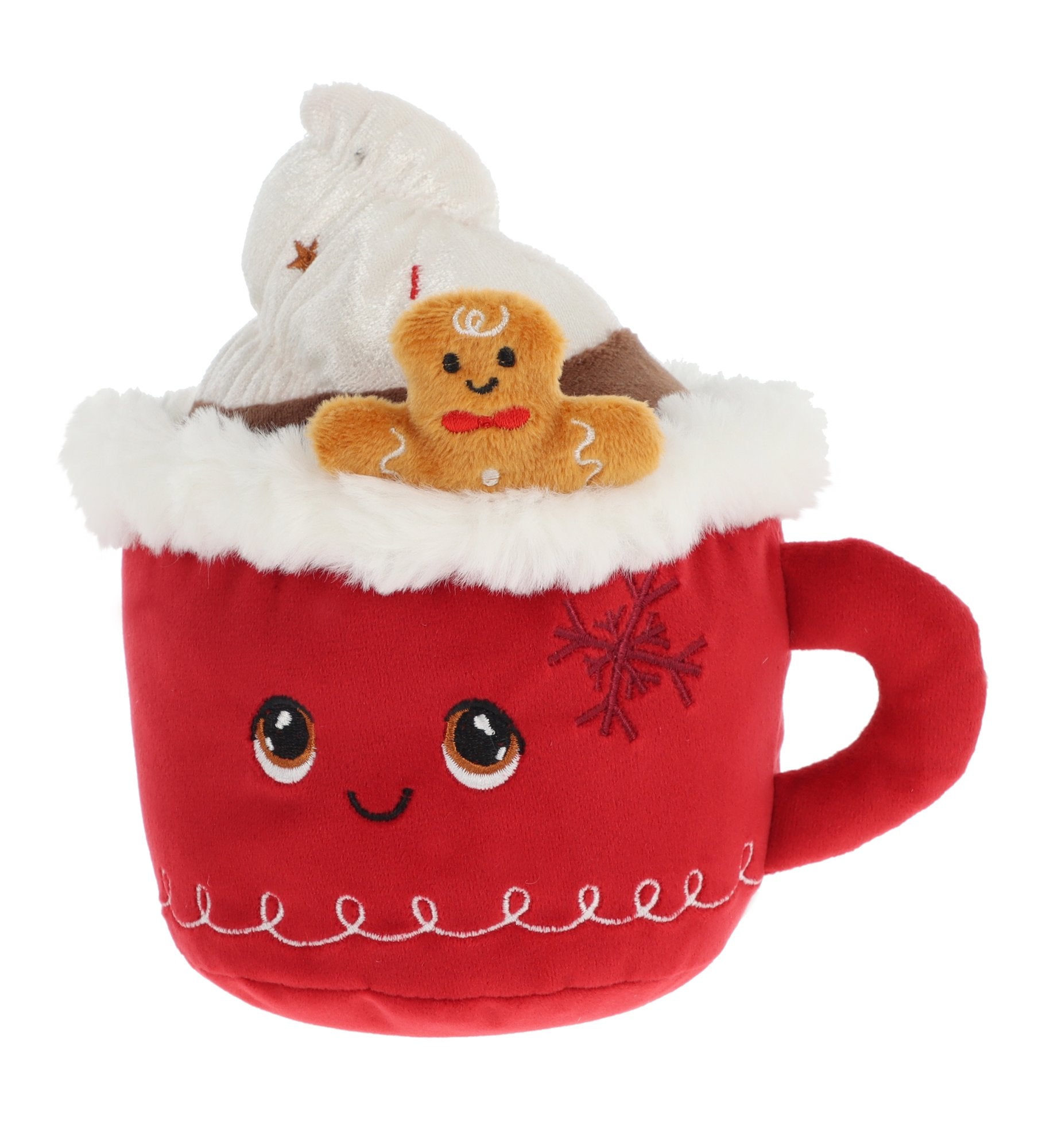 Christmas Hot Chocolate Soft Toy 16cm - 100% Recycled
