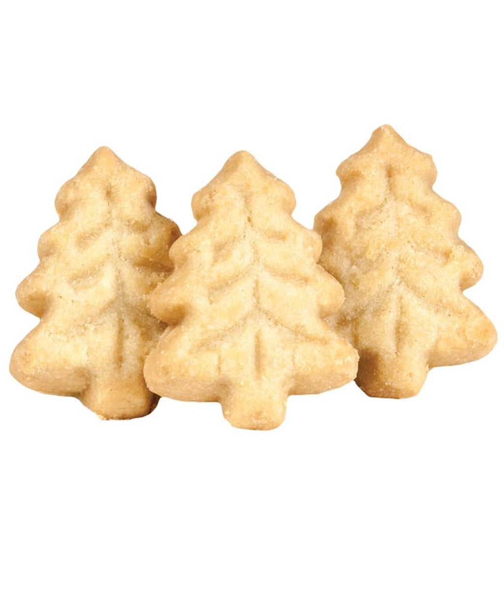Mini Shortbread Christmas Tree Shapes