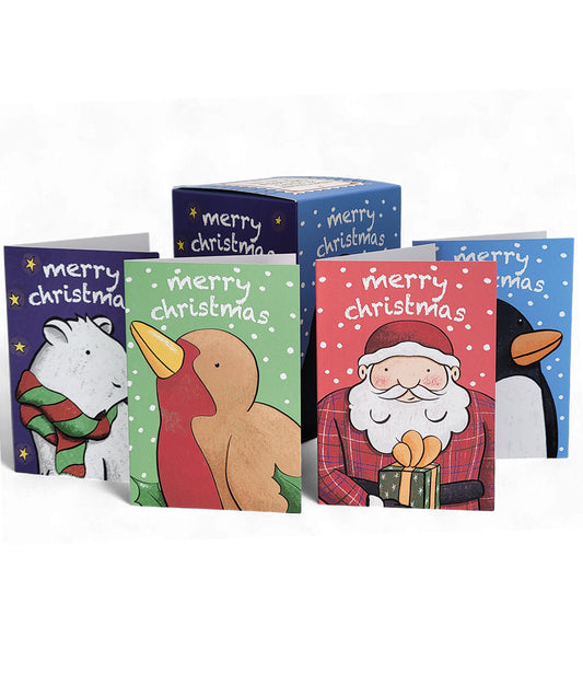 16 Mini Christmas Cards