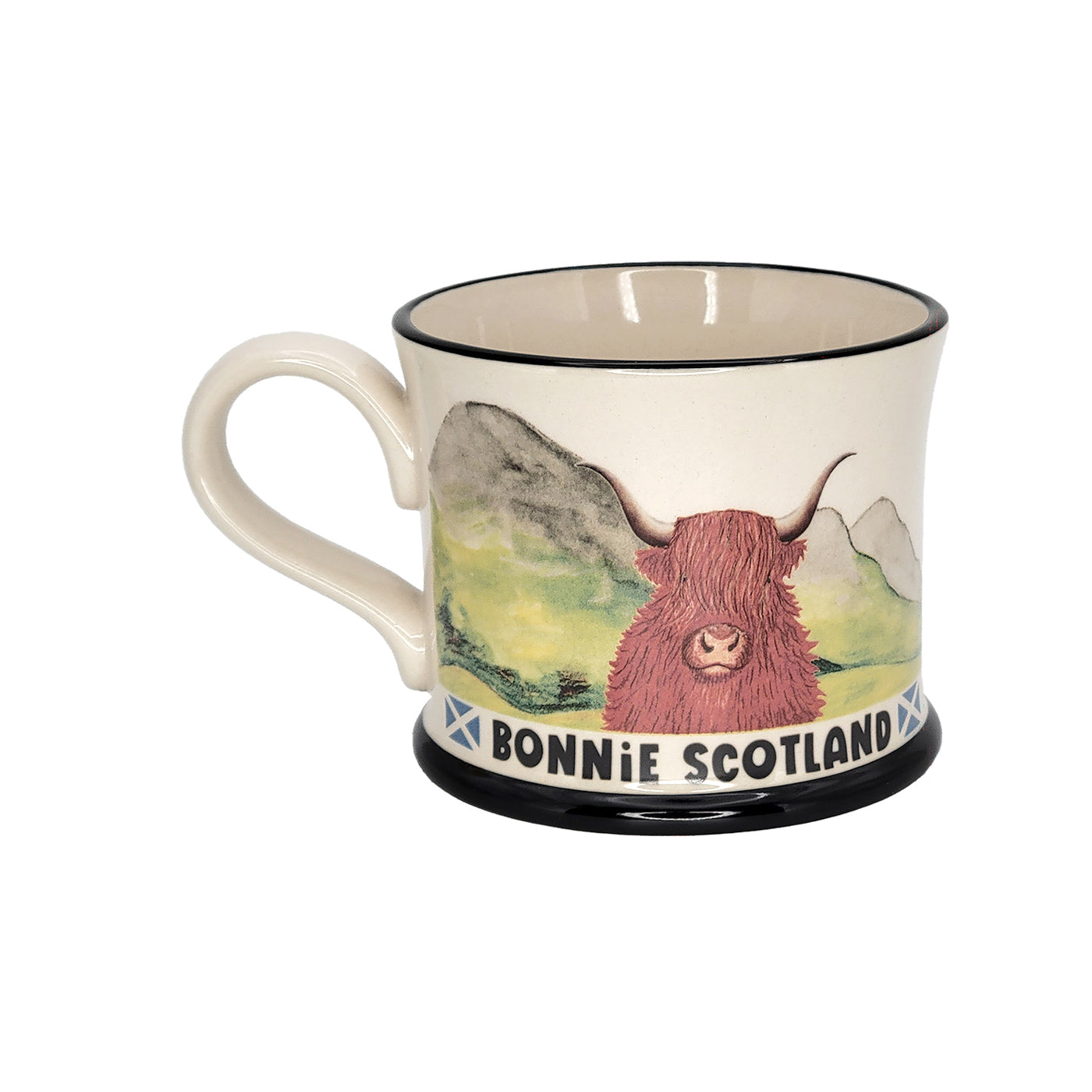 Bonnie Scotland Mug by Moorland Pottery