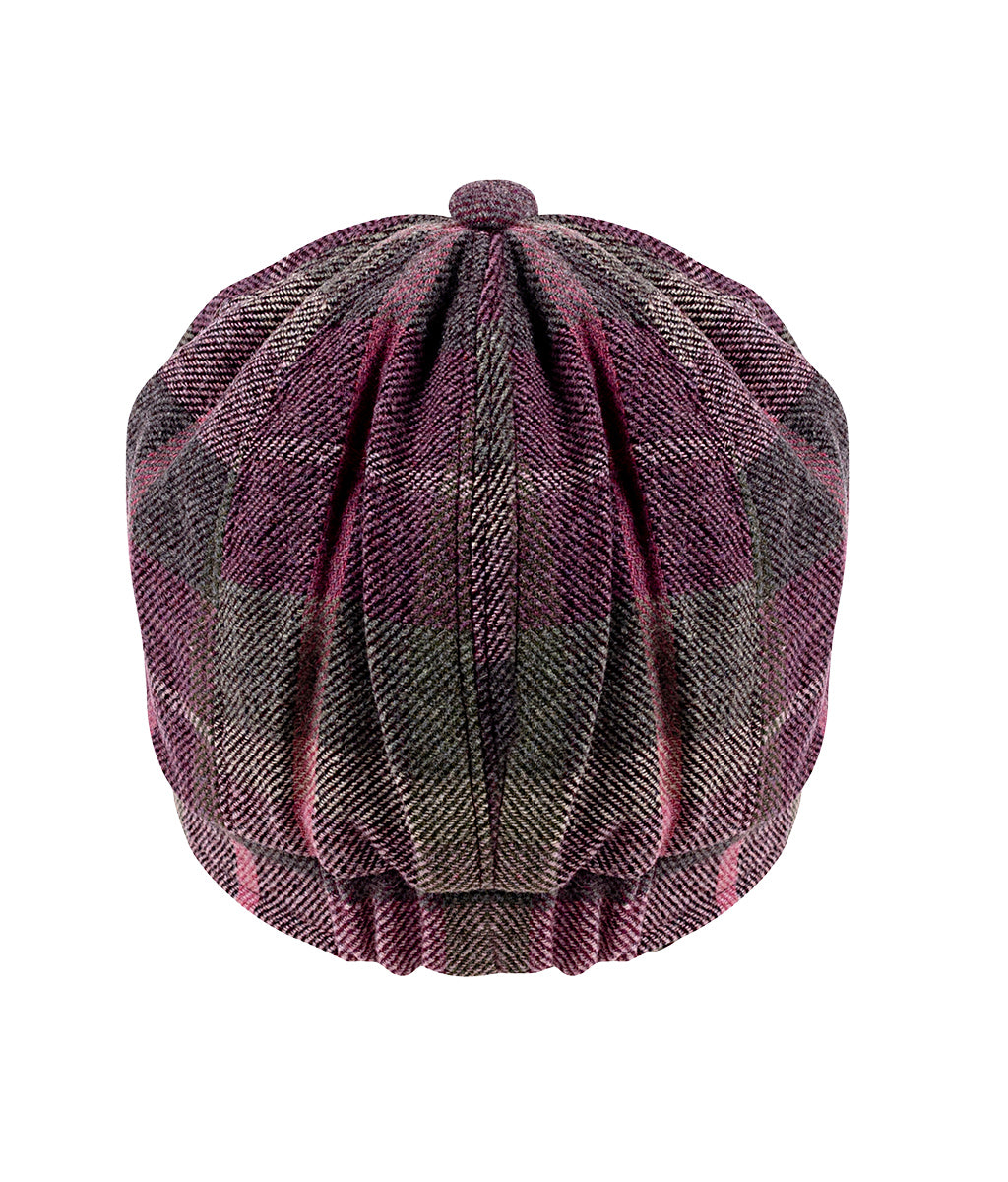 Earth Squared Berry Tweed Hat