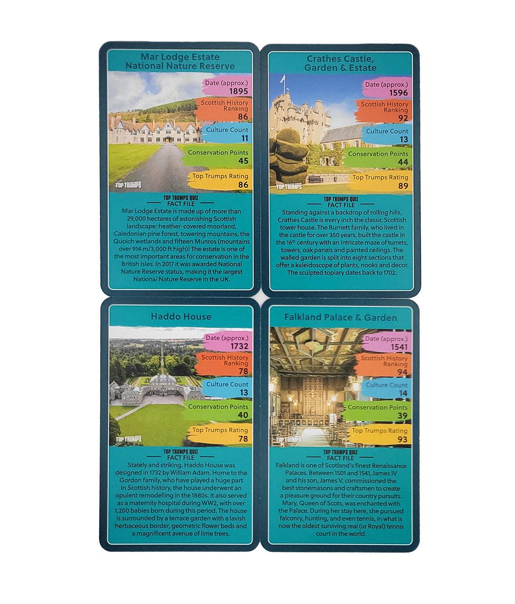 Top Trumps - National Trust of Scotland Edition