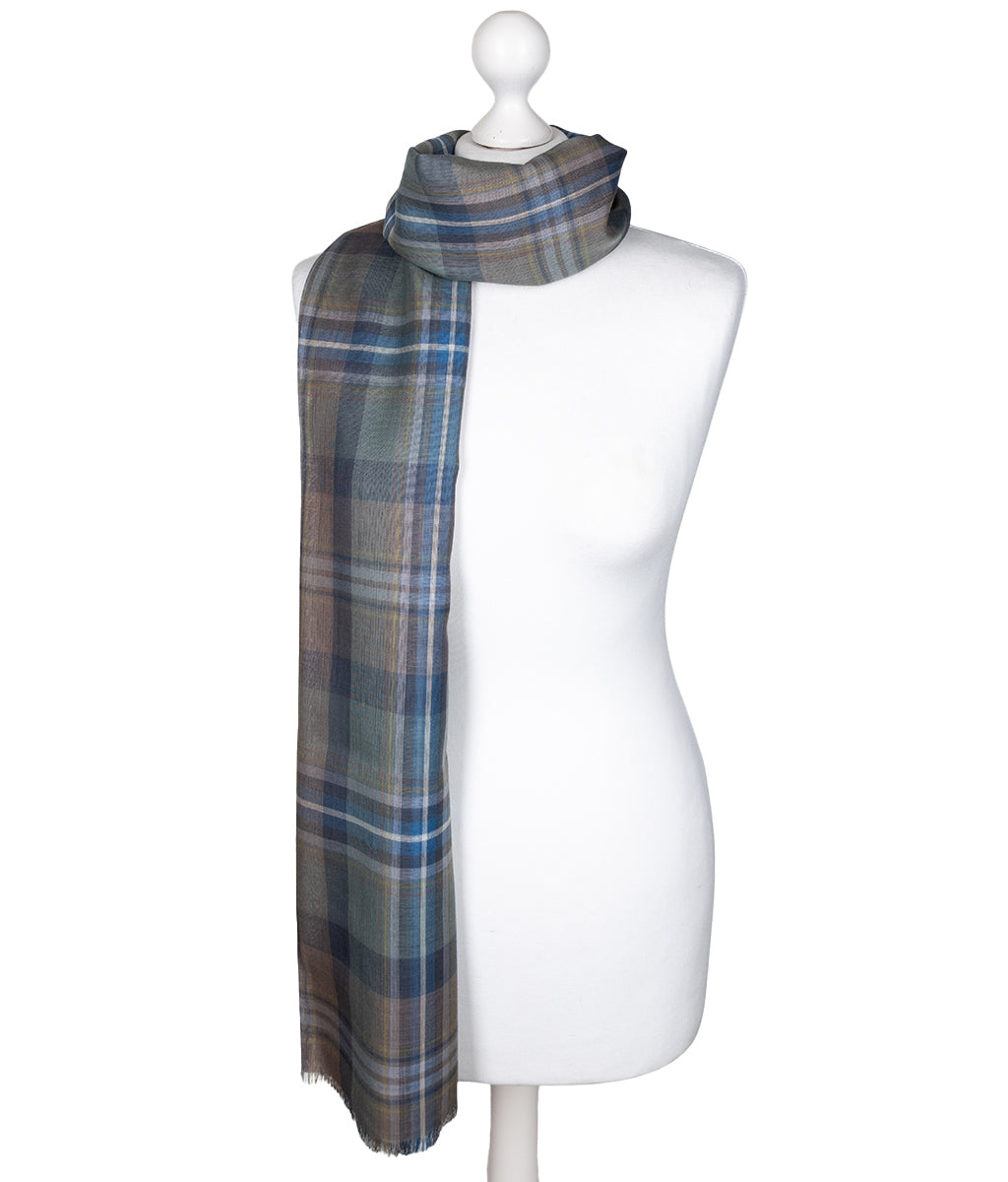Spirit of Culloden Tartan Merino Scarf