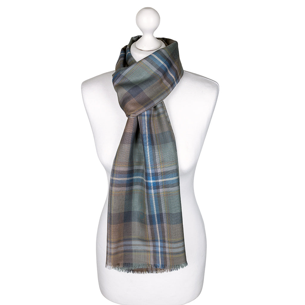 Spirit of Culloden Tartan Merino Scarf