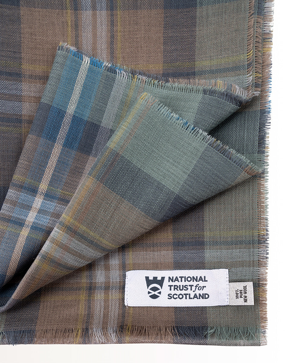 Spirit of Culloden Tartan Merino Scarf