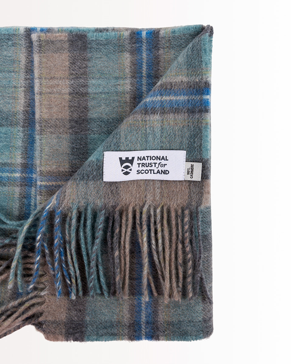 Spirit of Culloden Tartan Cashmere Scarf