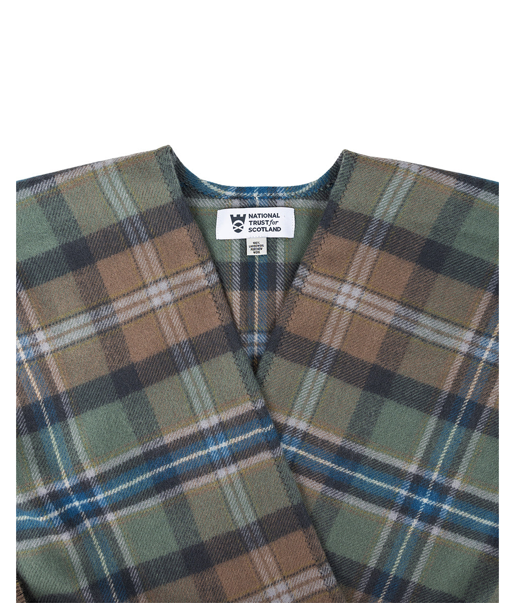 Spirit of Culloden Tartan Lambswool Shawl