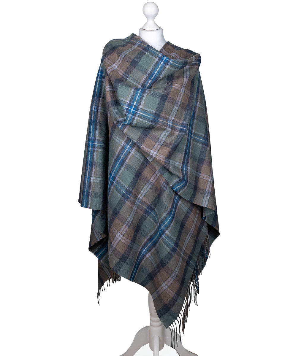 Spirit of Culloden Tartan Lambswool Shawl