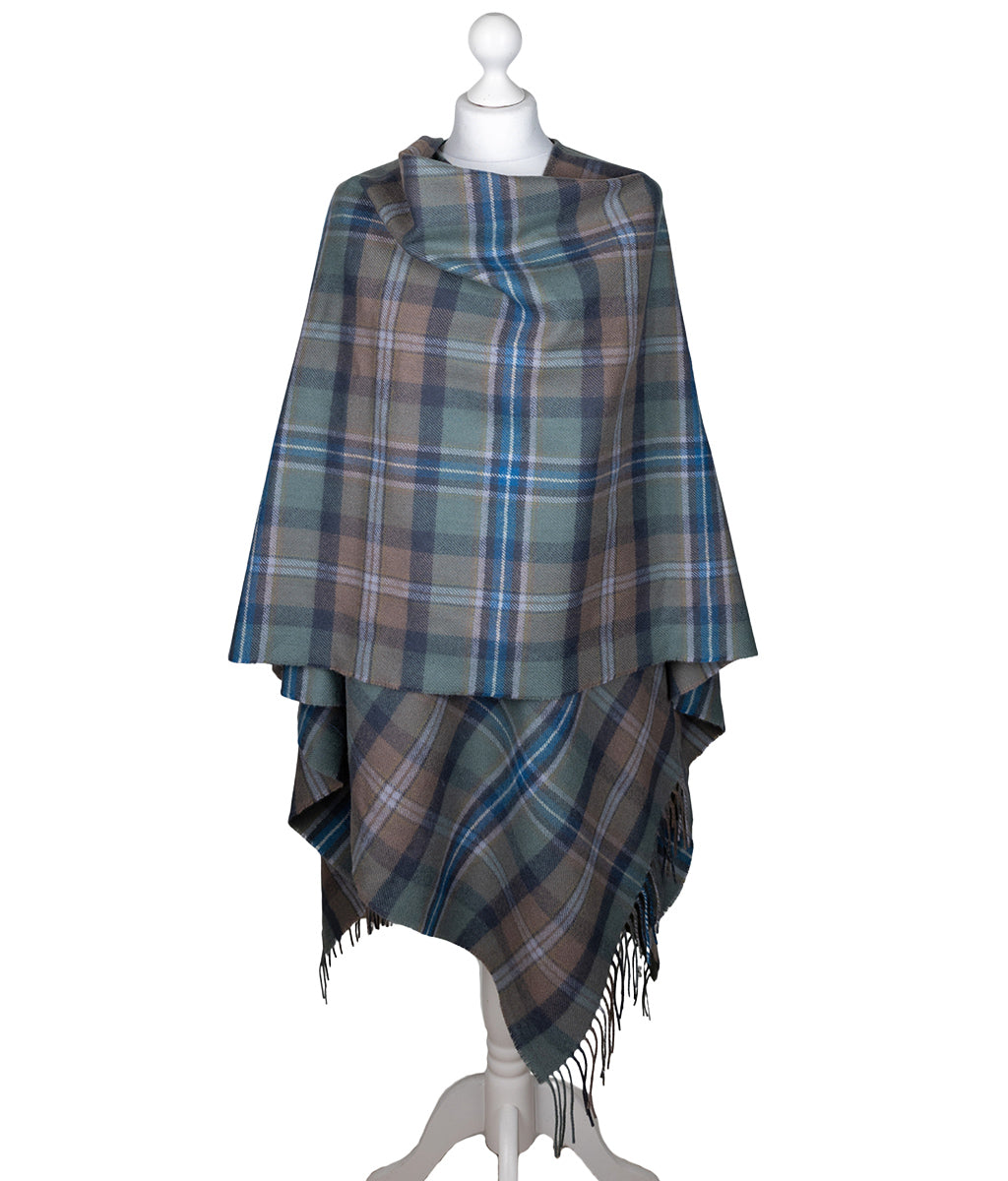 Spirit of Culloden Tartan Lambswool Shawl