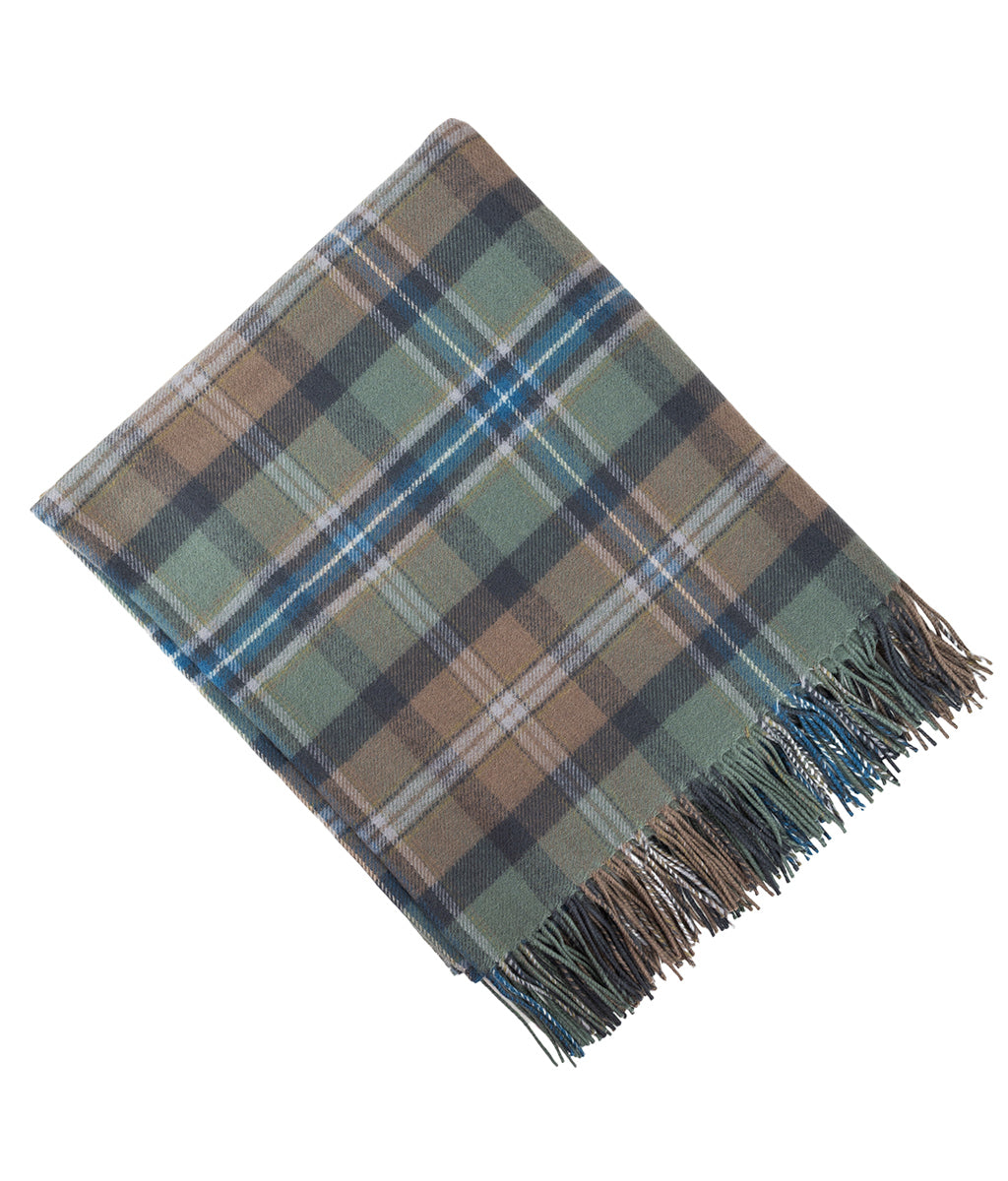 Spirit of Culloden Tartan Lambswool Blanket