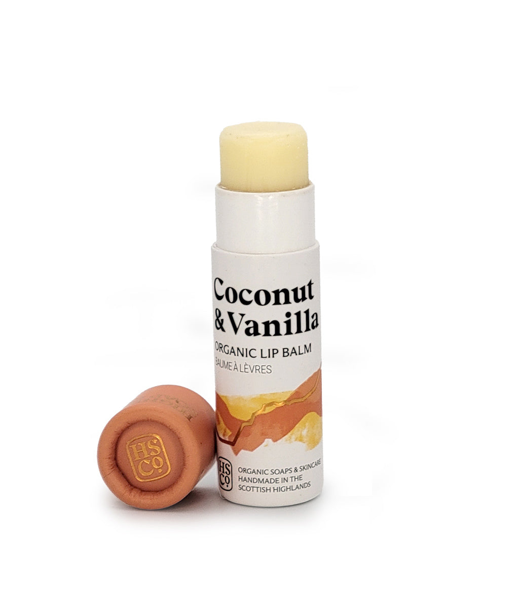 Coconut & Vanilla Organic Lip Balm 12ml