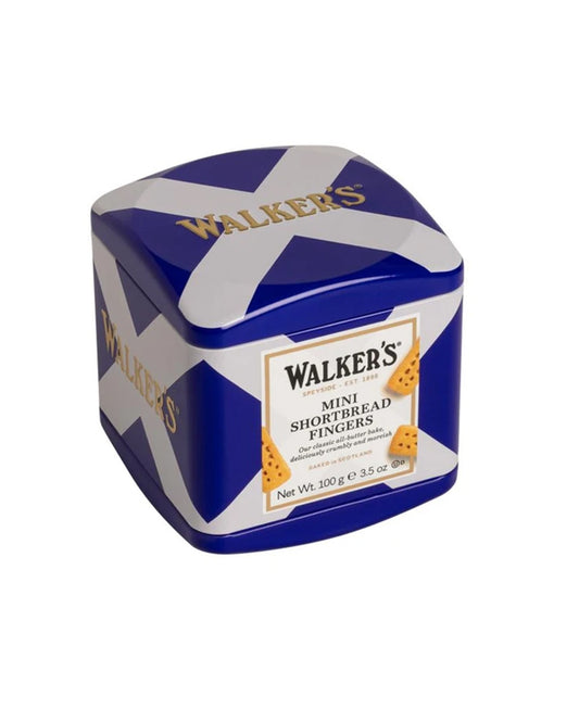 Mini Walker's Shortbread Fingers Saltire Tin, 100g