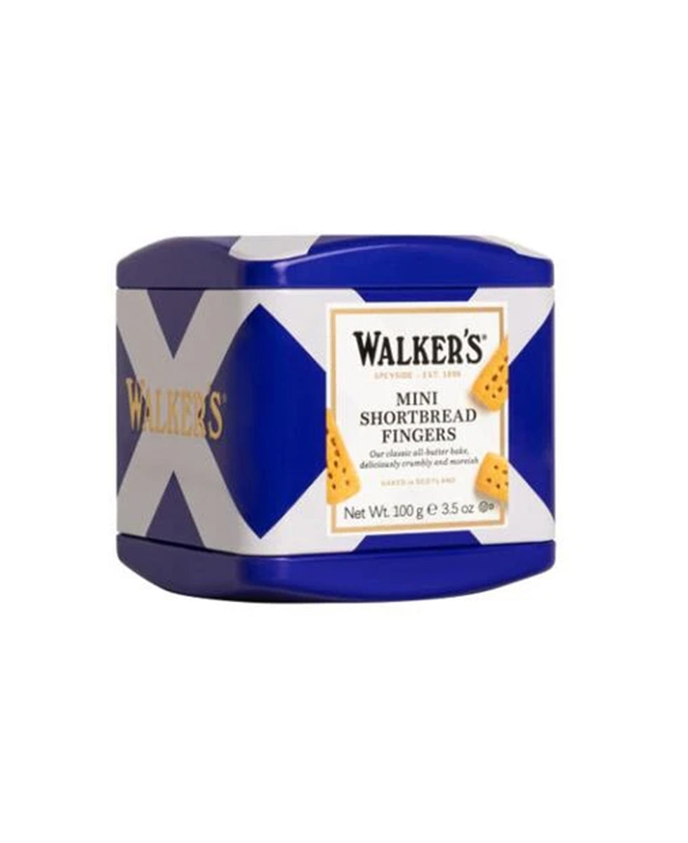 Mini Walker's Shortbread Fingers Saltire Tin, 100g
