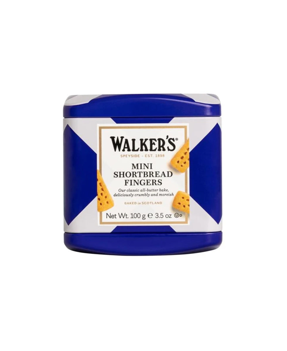 Mini Walker's Shortbread Fingers Saltire Tin, 100g