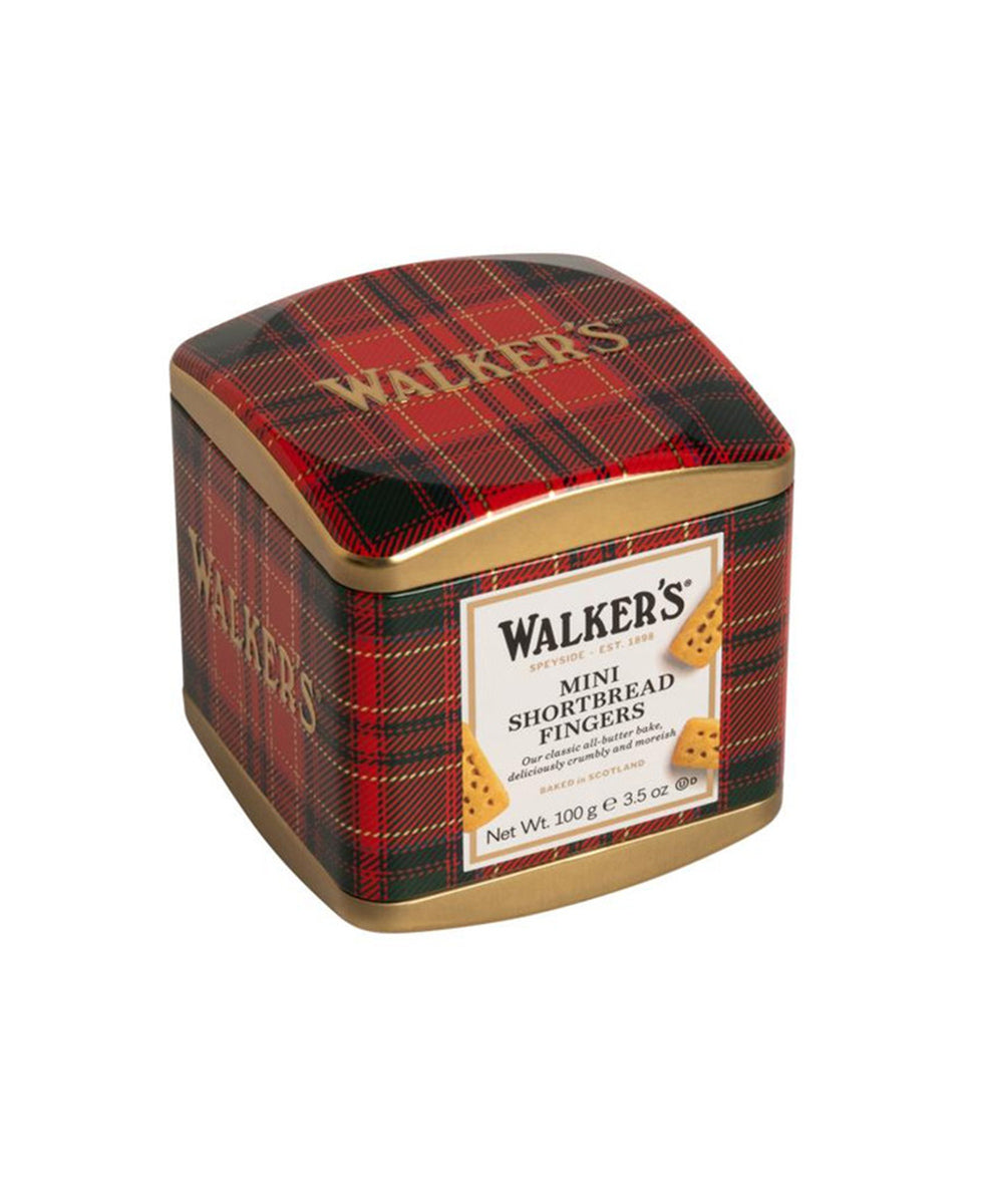 Mini Walker's Shortbread Fingers Tartan Tin, 100g