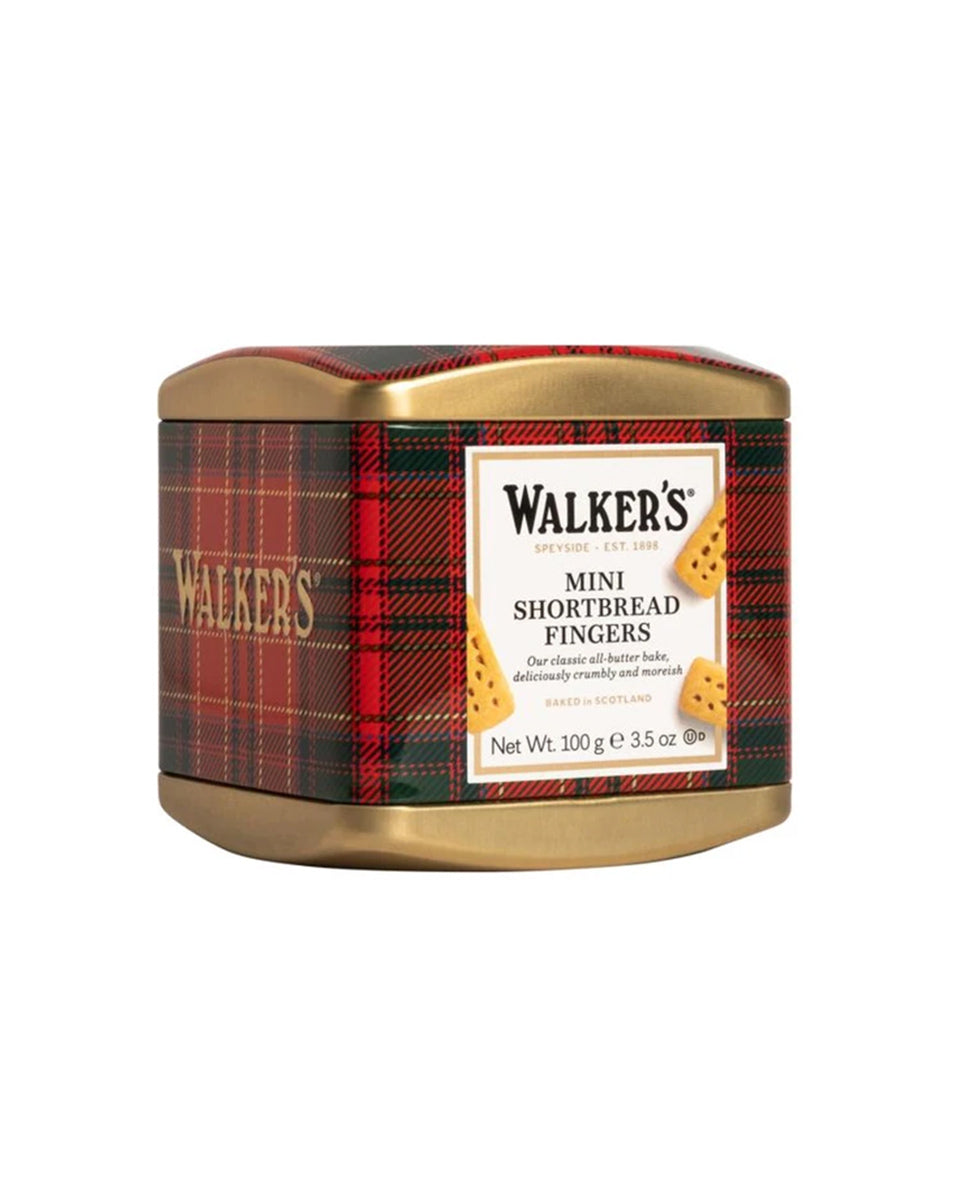 Mini Walker's Shortbread Fingers Tartan Tin, 100g