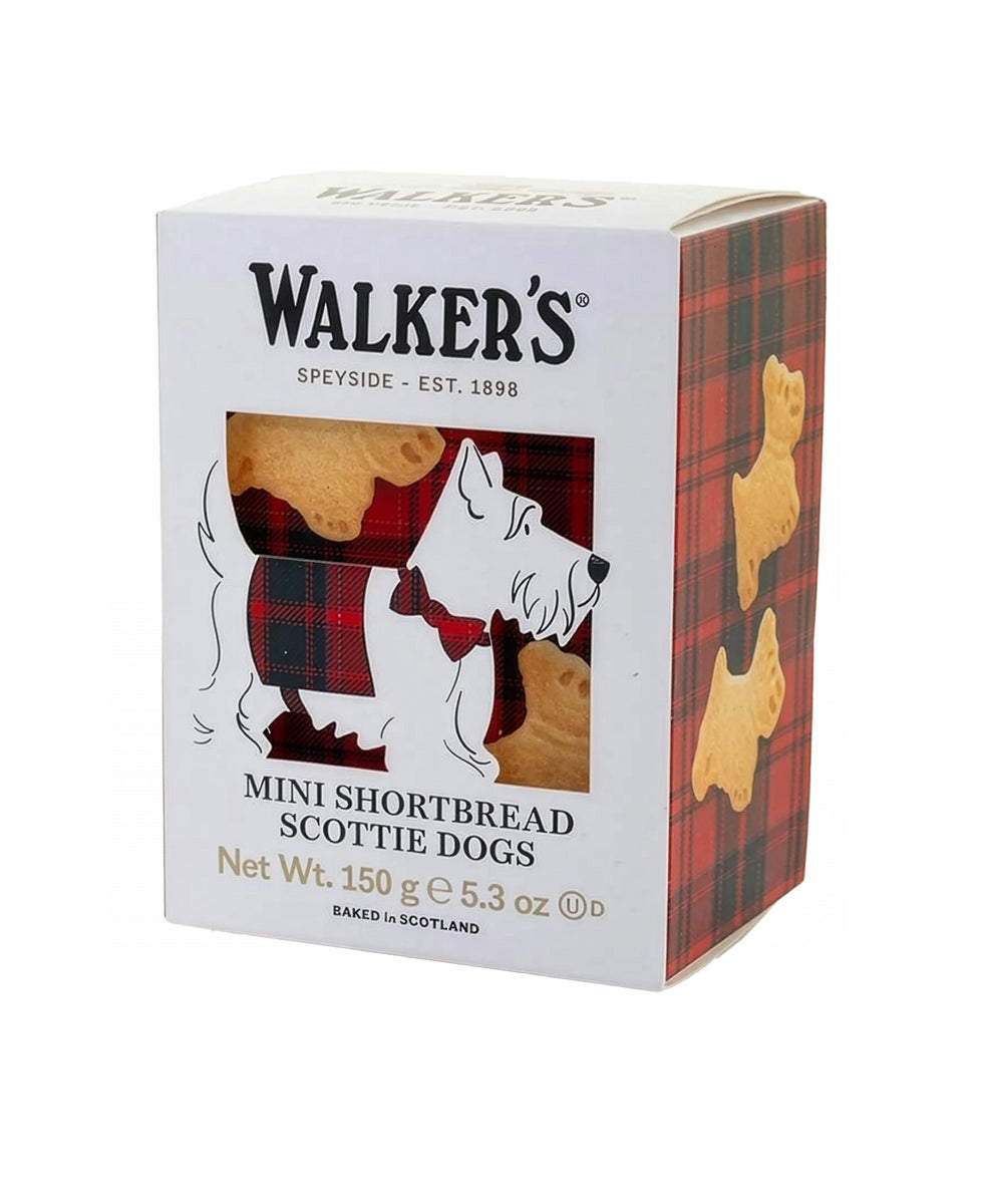 Walkers 3D Scottie Dog Mini Shortbread Scottie Dogs, 150g