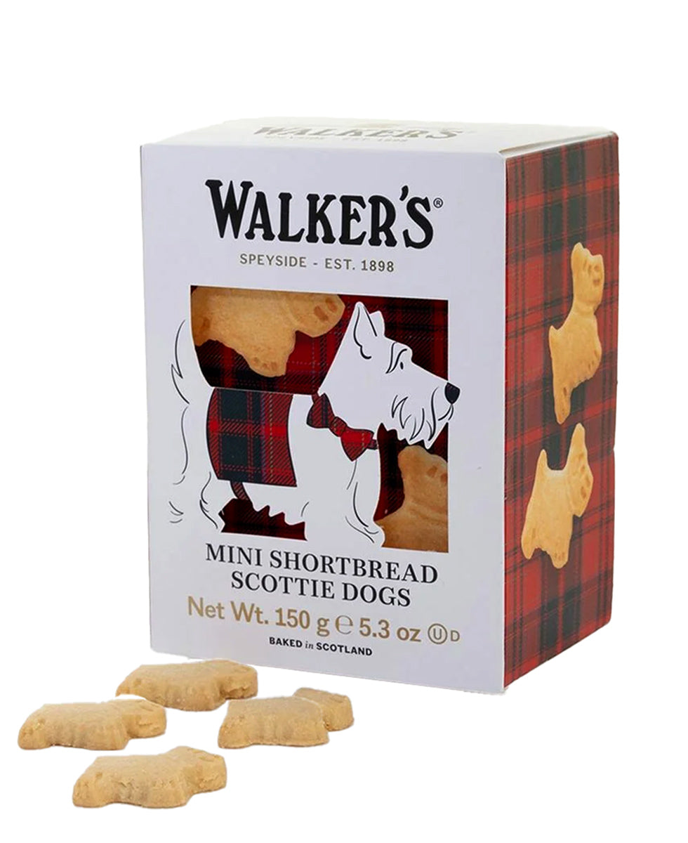 Walkers 3D Scottie Dog Mini Shortbread Scottie Dogs, 150g