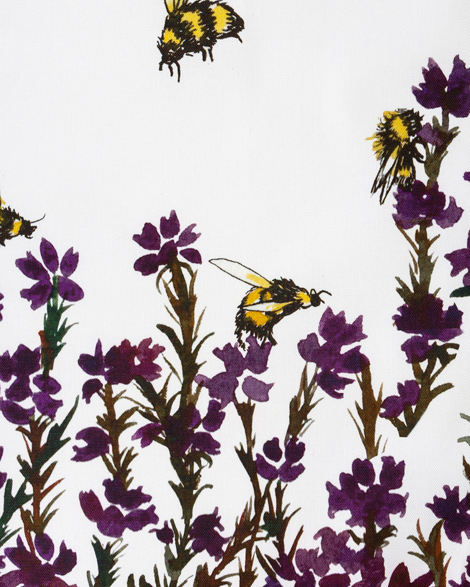 Heather & Honey Pattern Apron by Sarah Leask