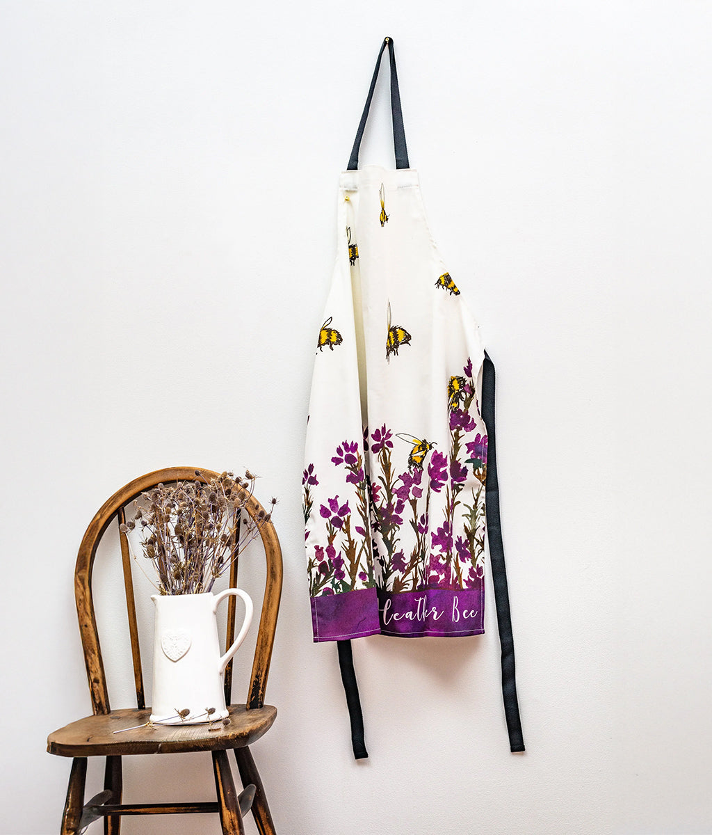 Heather & Honey Pattern Apron by Sarah Leask