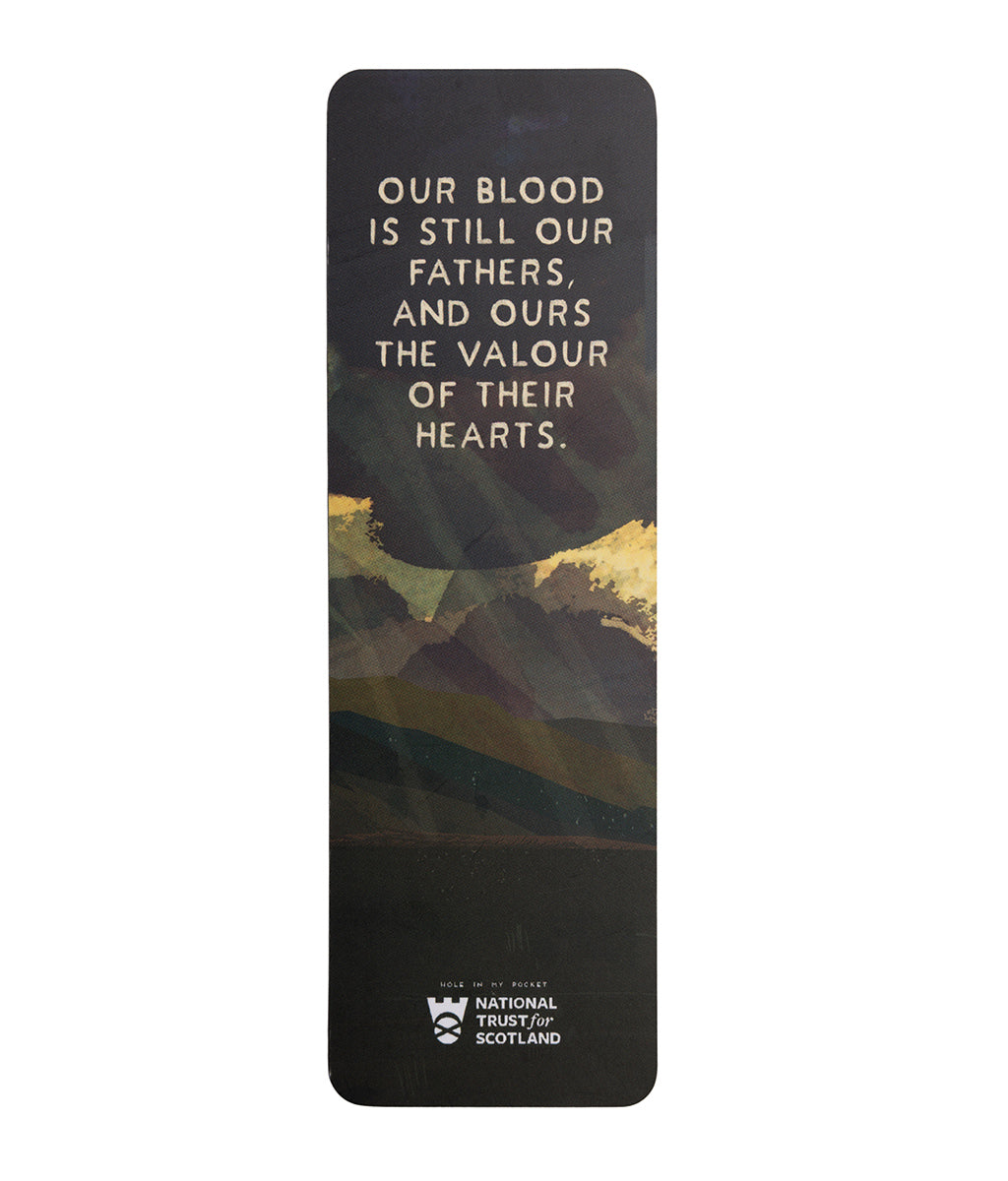 Culloden - Our Blood Bookmark - Hole in my Pocket