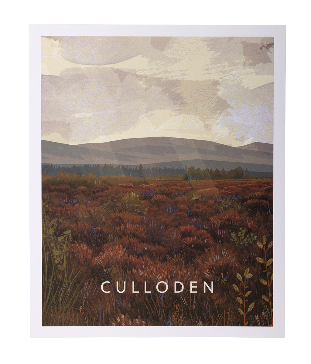 Culloden Battlefield Print by Hole in my Pocket