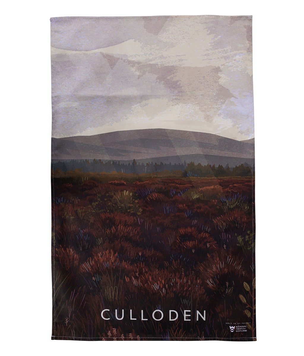 Tea Towel - Culloden Battlefield - Hole in my Pocket
