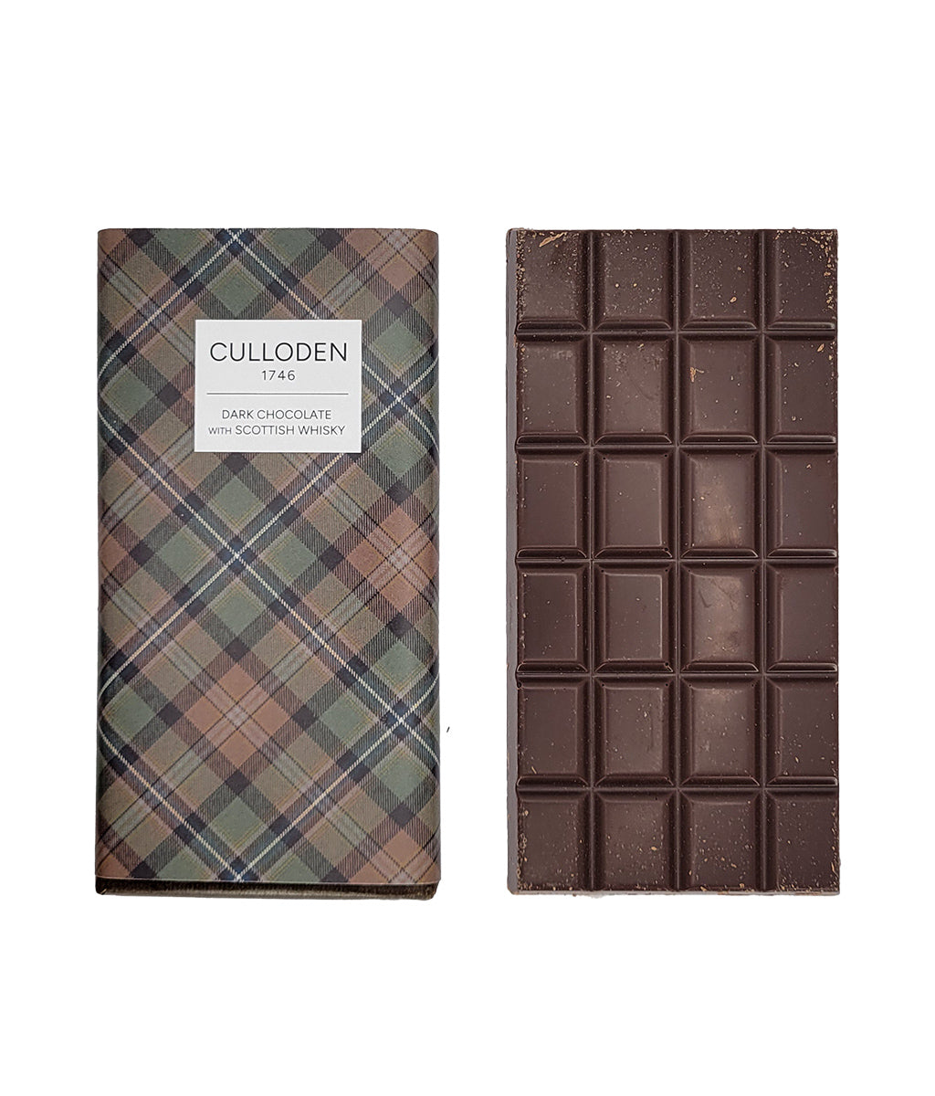 Quirky Culloden Dark Chocolate with Scottish Whisky